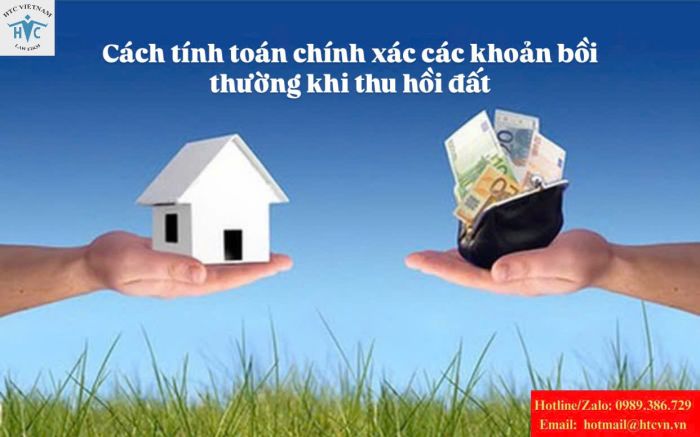 Cách tính toán chính xác các khoản bồi thường khi thu hồi đất